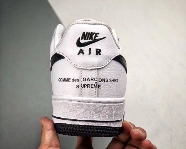 Supreme x CDG x Nike Air Force 1 Low White