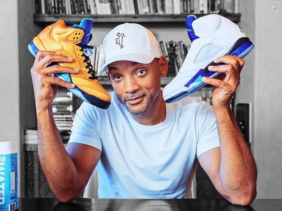 Will Smith Air Jordan 5 NRG Fresh Prince Friends Family - SBD