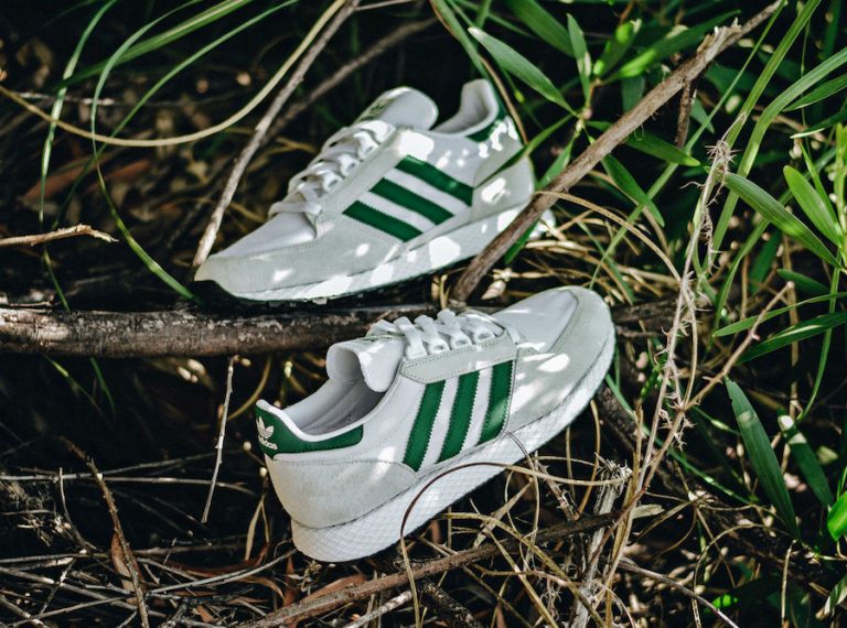 adidas Forest Grove White Collegiate Green B41546 - SBD