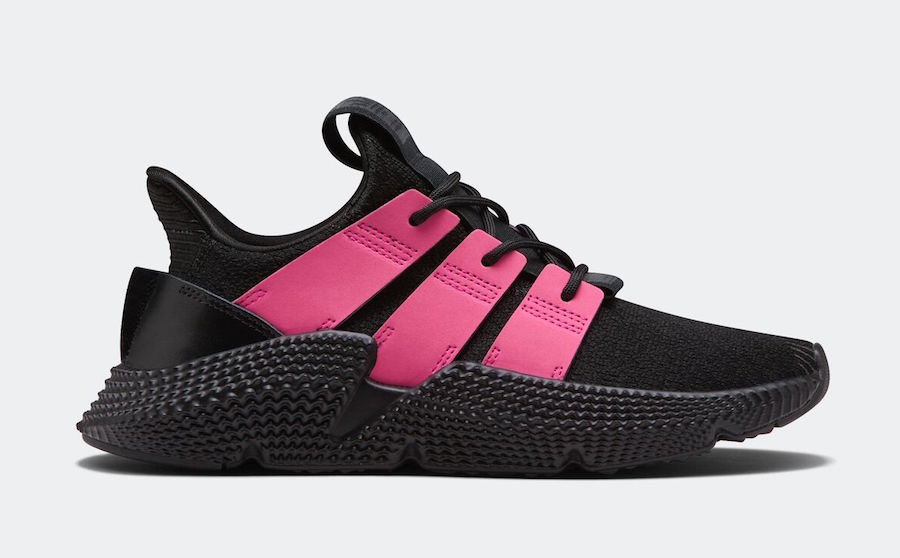 hot pink and black adidas