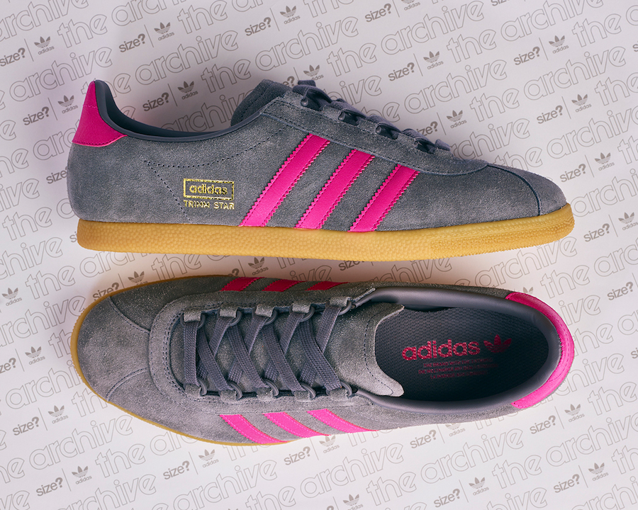 size? Exclusive adidas Trimm Star Grey 