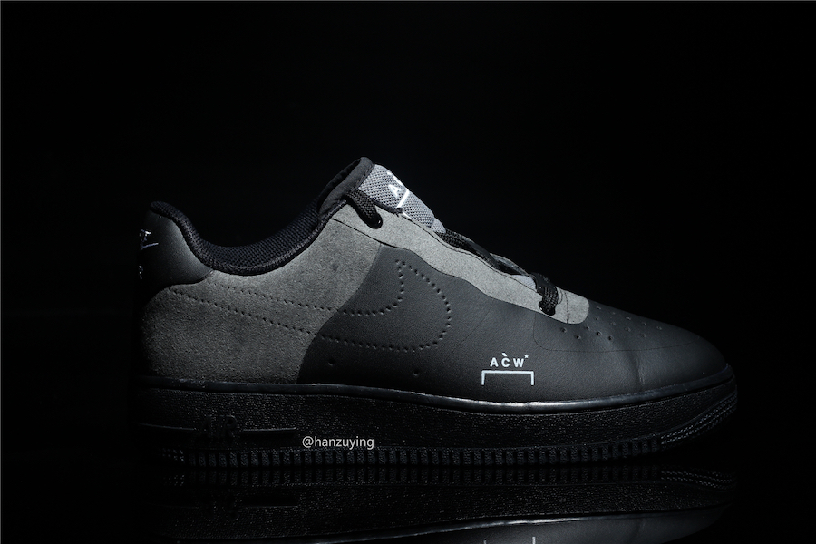 A Cold Wall Nike Air Force 1 Low Black BQ6924-001 Release Date