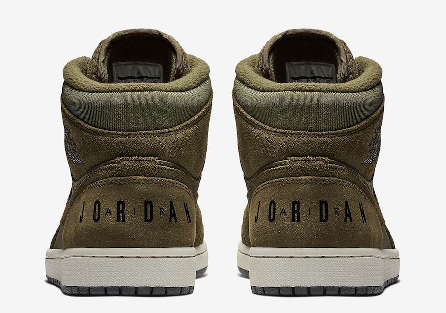 Air Jordan 1 Mid Fleece Pack Olive Release Date