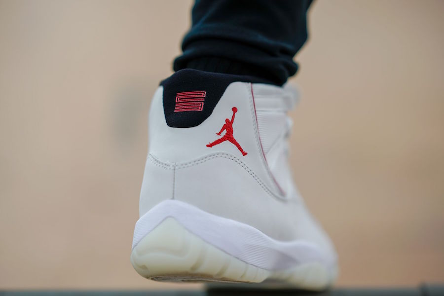 Air Jordan 11 Platinum Tint On-Feet Release Date