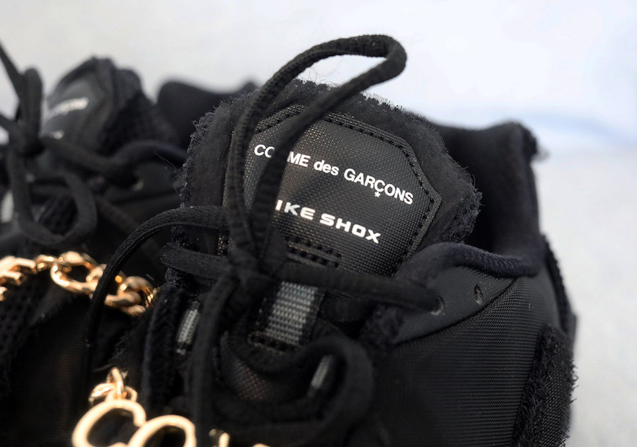 CDG Nike Shox Black Release Date