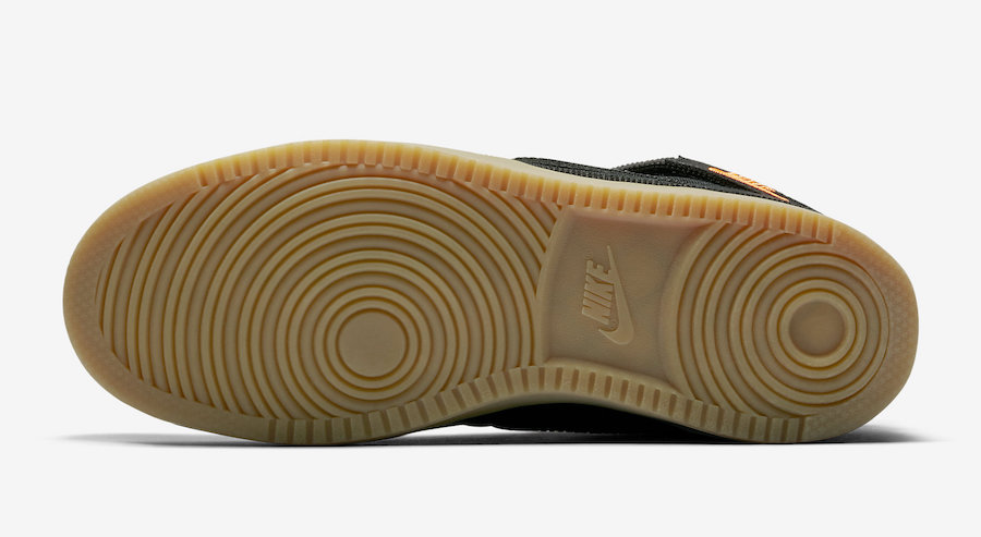 Carhartt WIP Nike Vandal High Supreme Black Gum AV4115-001 Release Date