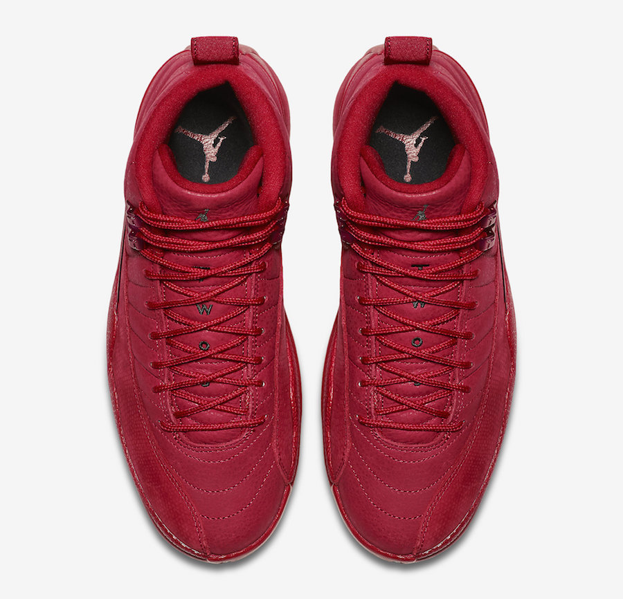 Jordan 12 Gym Red Custom Black Size 11 OG Box 130690-600