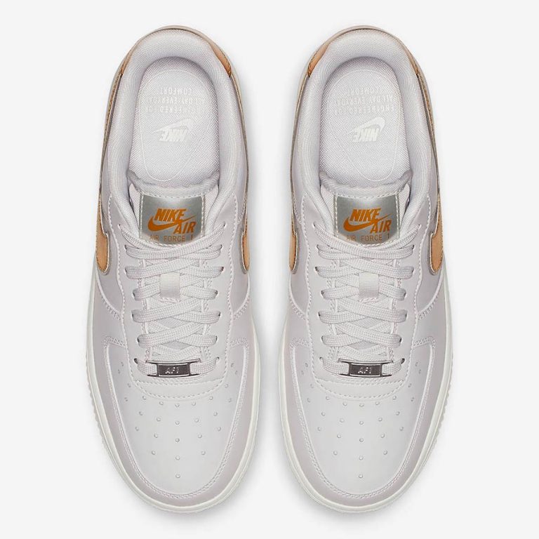 nike af1 metallic swoosh