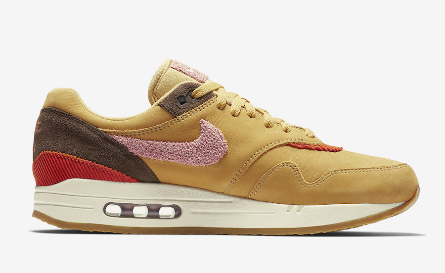 Nike Max 1 Wheat Gold Rust Pink Release Date - SBD