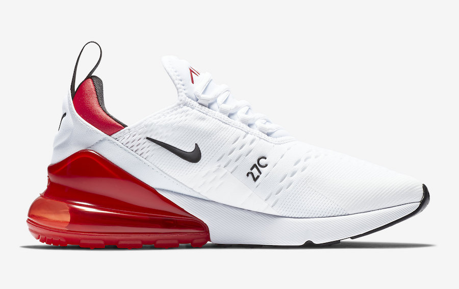 Nike Air Max 270 White University Red BV2523-100 Release Date