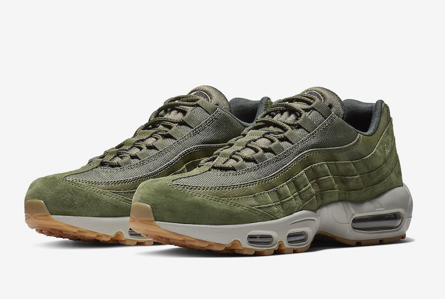 Nike Air Max 95 Olive Canvas AJ2018-300 Release Date