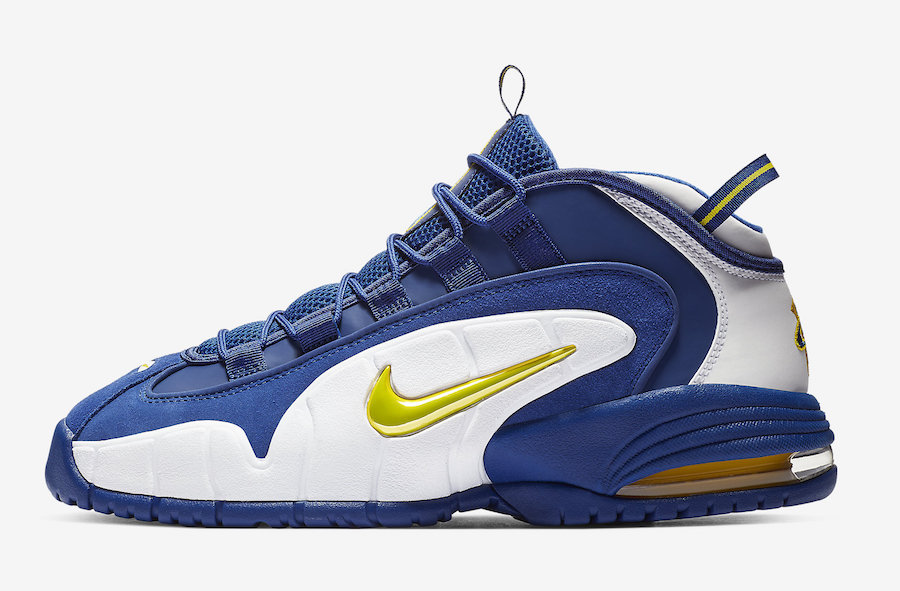 Nike Air Max Penny 1 Warriors 685153-401 Release Date