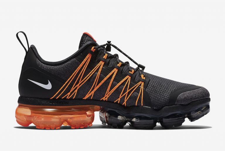 vapormax utility black orange