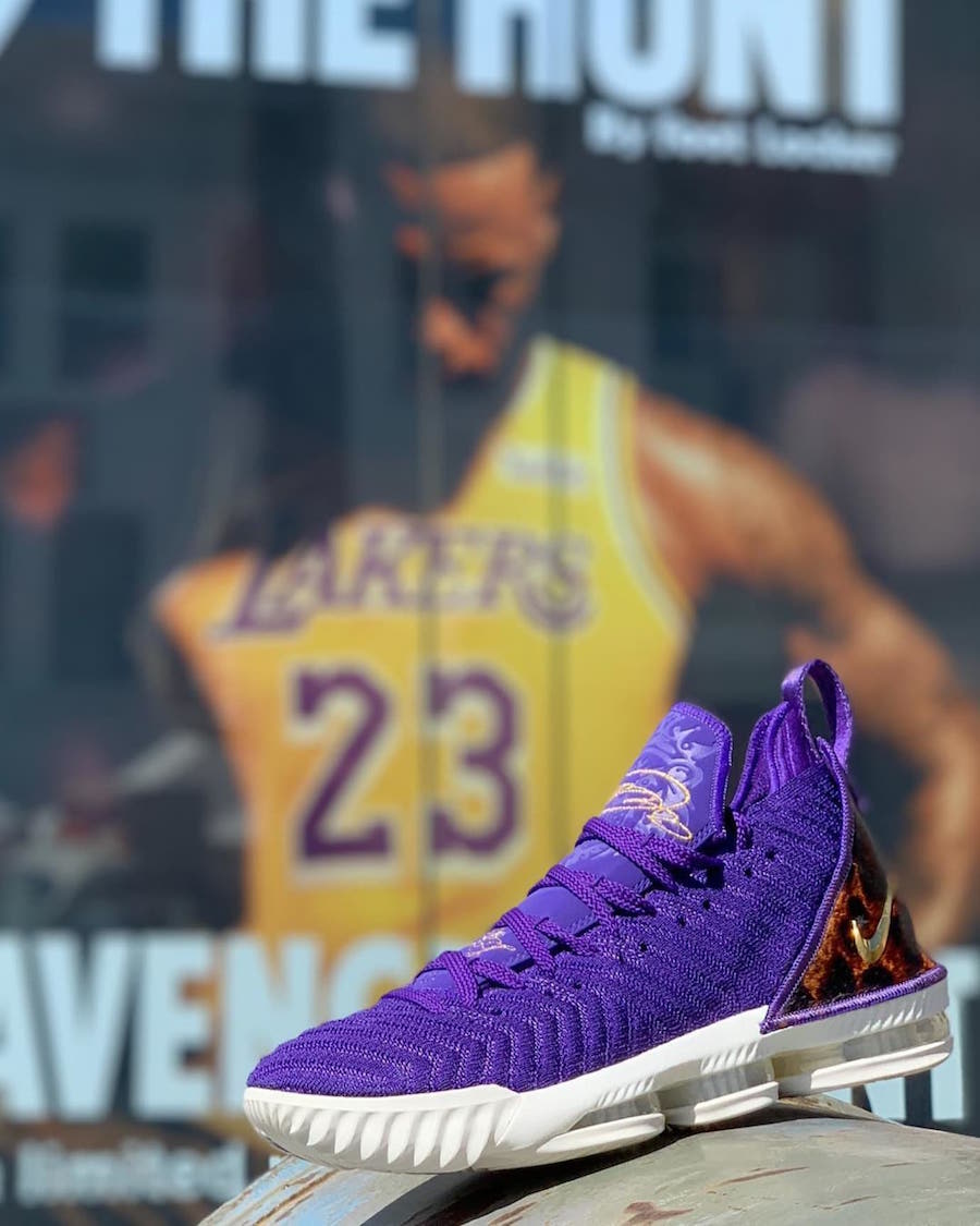 Nike LeBron 16 King Court Purple AO2588-500 Release Date