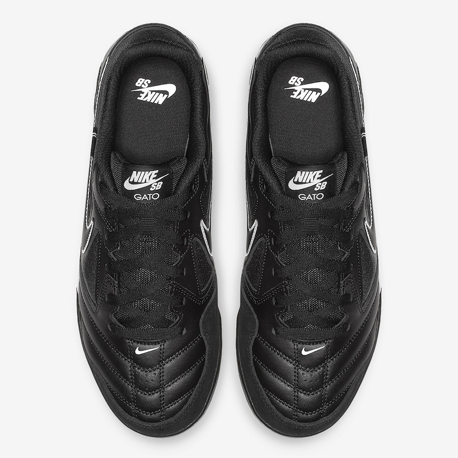 Nike SB Gato AT4607-001 Black White Gum Release Date