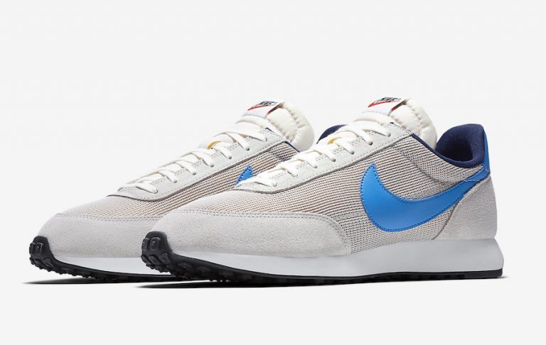 nike tailwind 79 blue and white