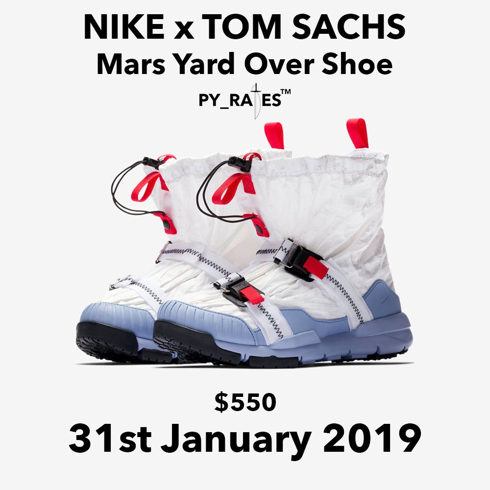 Nike Tom Sachs Mars Yard Over Shoe Release Date