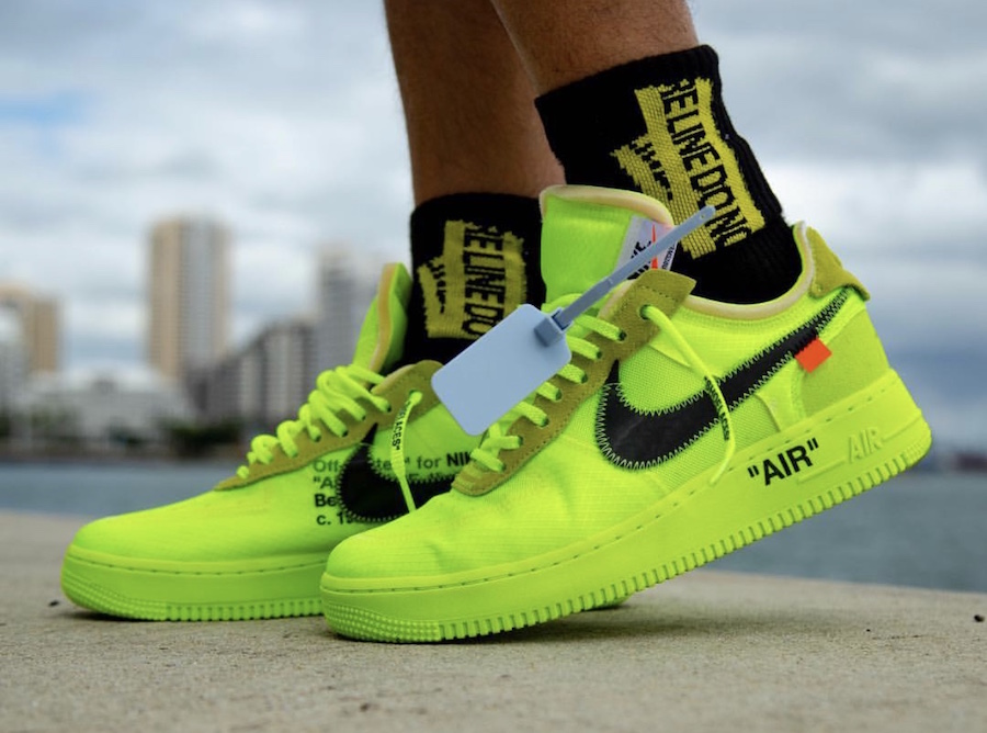 Off-White air force 1 off white volt Nike Air Force 1 Low Volt AO4606-700 Release Date - SBD