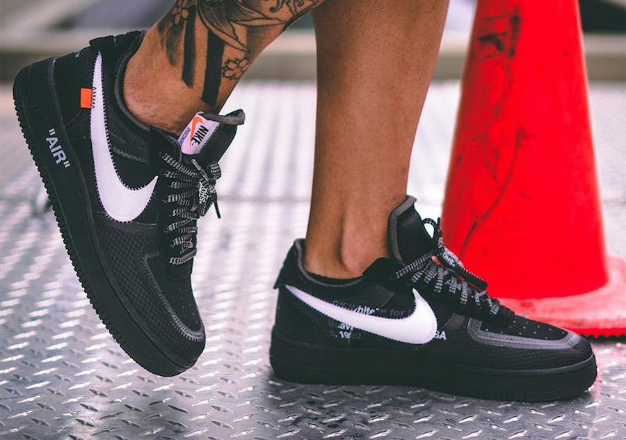Off-White Nike Air Force 1 Low Black Release Date