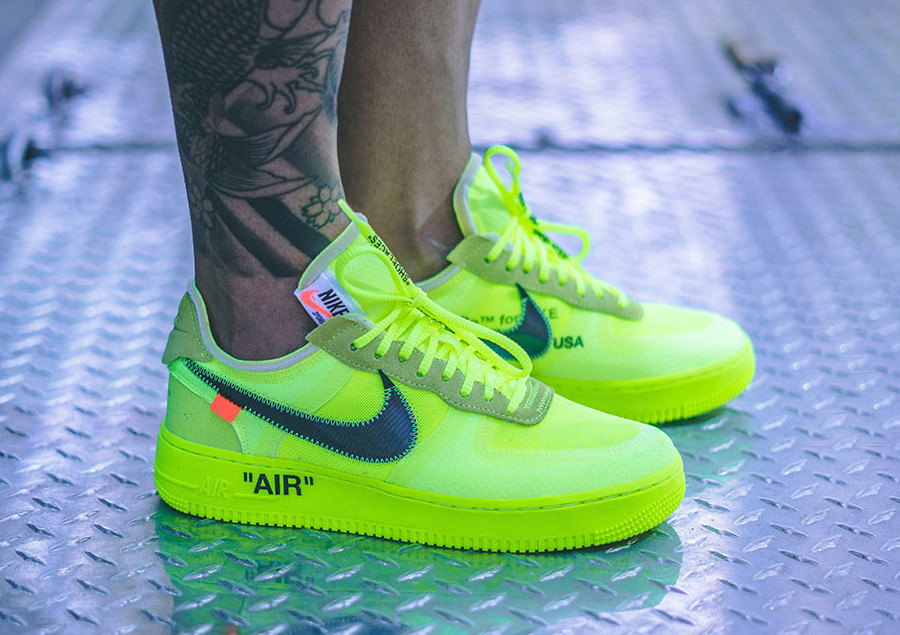 Off-White Nike Air Force 1 Low Volt AO4606-700 Release Date - SBD