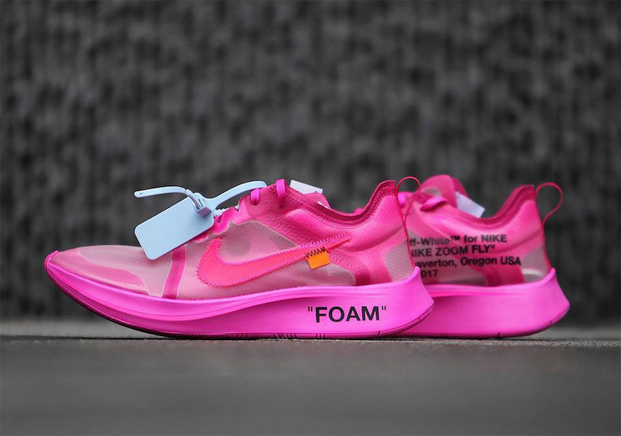 Off-White Nike Zoom Fly Pink AJ4588-600 Release Date