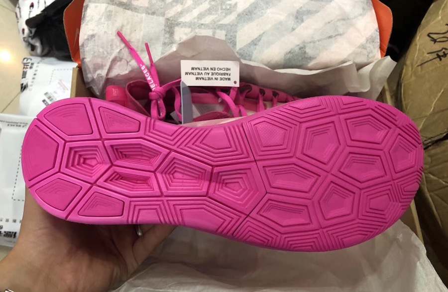 Off-White Nike Zoom Fly Tulip Pink Racer Pink AJ4588-600 Release Date