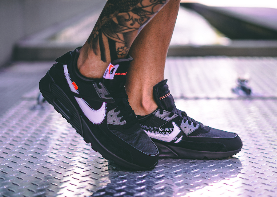 Off-White x Nike Air Max 90 Black Release Date