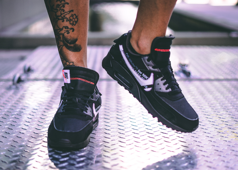 Off-White Nike Air Max 90 Black AA7293-001 Release Date - SBD تلفزيون اقساط