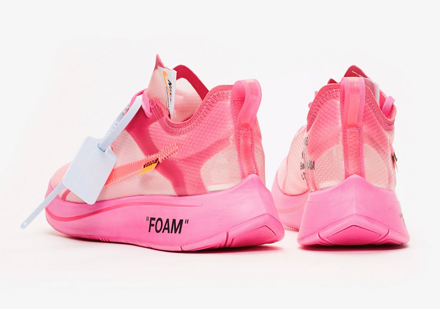 Off-White x Nike Zoom Fly Pink AJ4588-600 Release Date Price