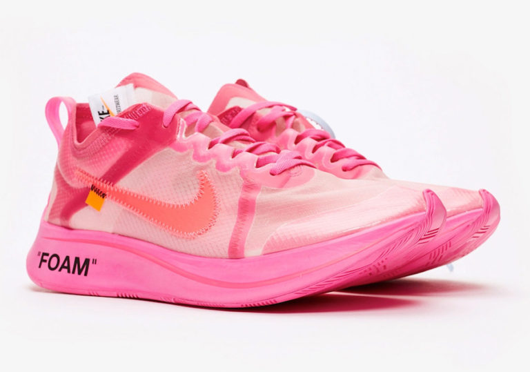 Off-White Nike Zoom Fly Pink AJ4588-600 Release Date - SBD