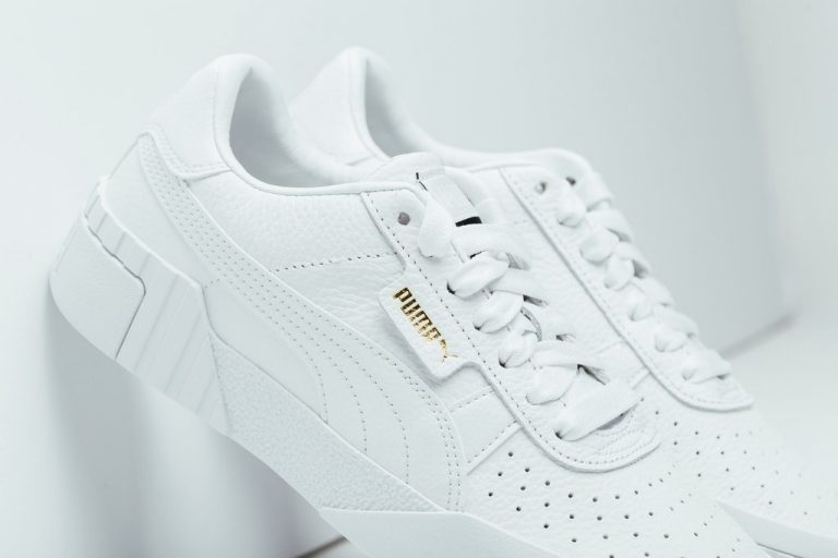puma cali emboss white