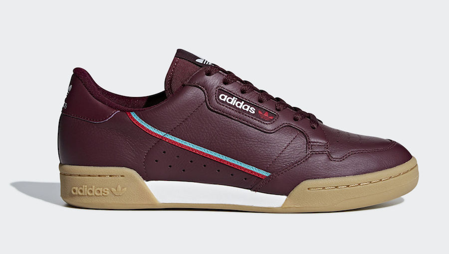 adidas Continental 80 Maroon B41677 Release Date