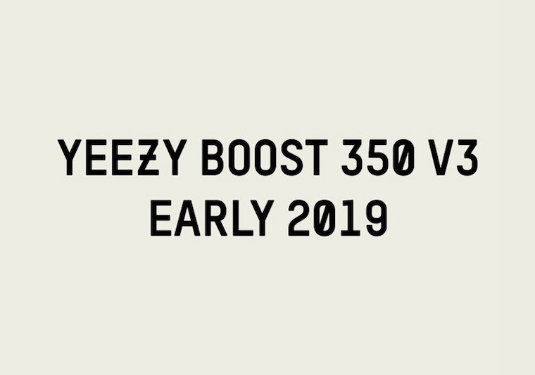 adidas Yeezy Boost 350 V3 2019 adidas Yeezy Boost 350 V3 2019 Release Date