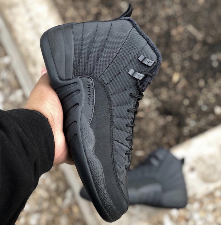 jordan 12 all black release date