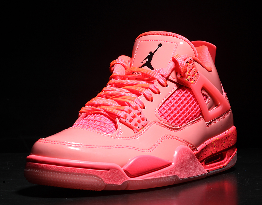 pink 4s jordans