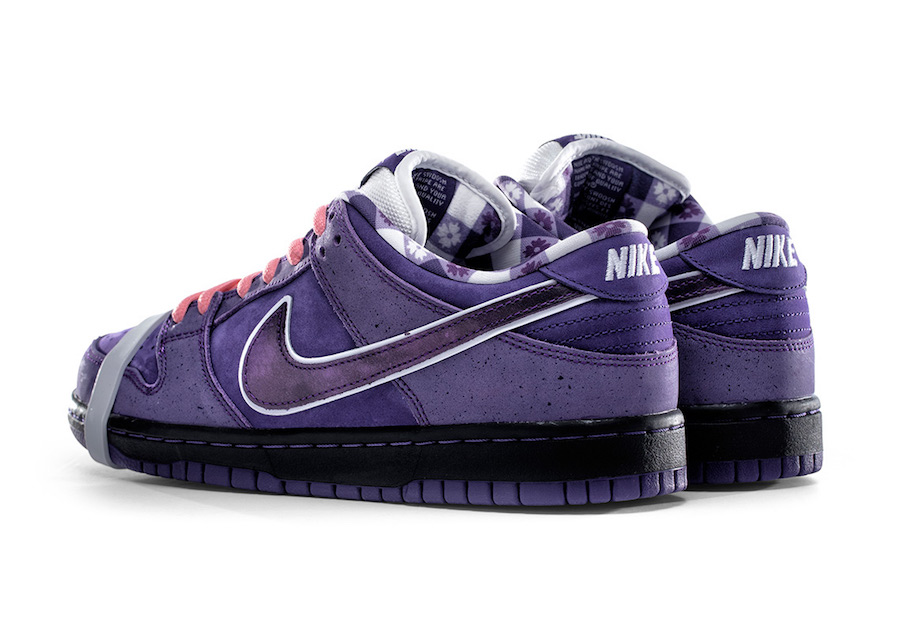 Concepts Nike SB Dunk Low Purple Lobster Release Date