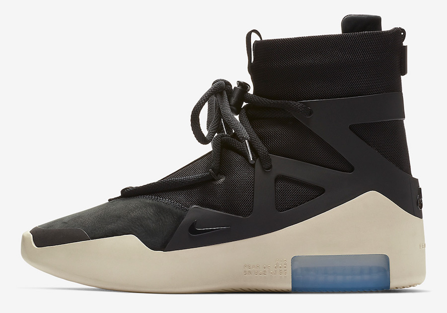 Nike Air Fear of God 1 Black AR4237-001 Release Date Price