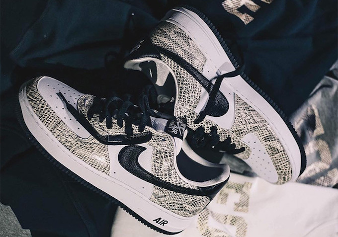 Nike Air Force 1 Cocoa Snake 2018 Release Date