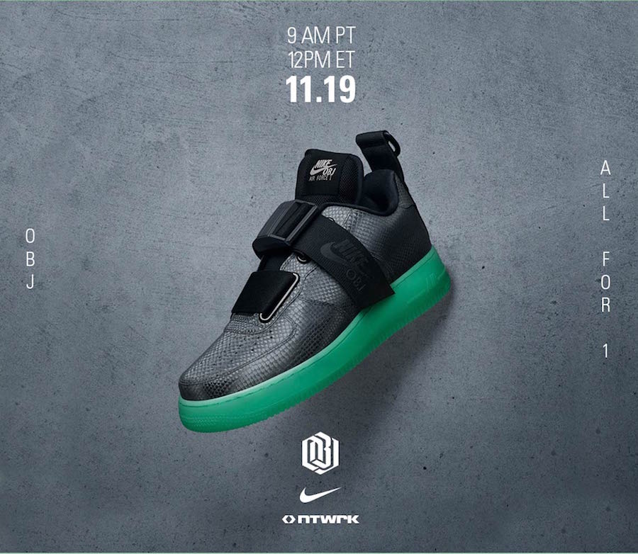 Nike Air Force 1 Utility OBJ Odell Beckham Jr Release Date