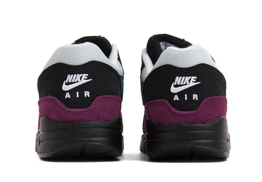 Nike Air Max 1 Black Geode Teal 319986-040 Release Date