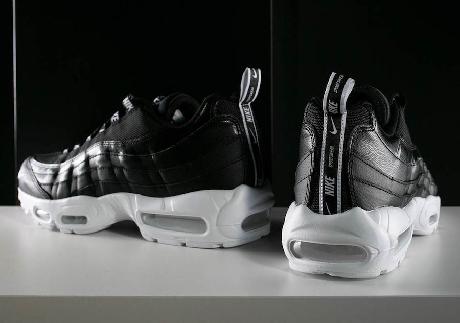Nike Air Max 95 Overbranding Black White Release Date Sbd