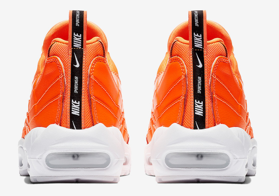 Nike Air Max 95 Premium Total Orange 538416-801 Release Date