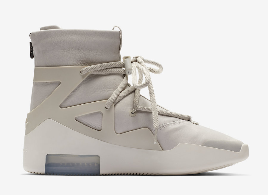 Nike Air Fear of God 1 Light Bone AR4237-002 Release Date - SBD