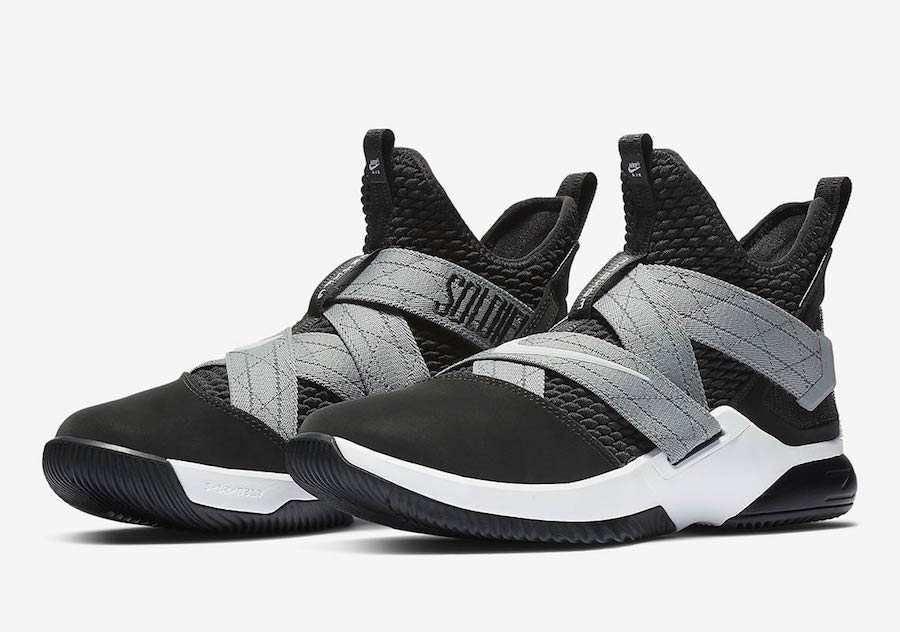 Nike LeBron Soldier 12 Black Grey AO4054-004 Release Date