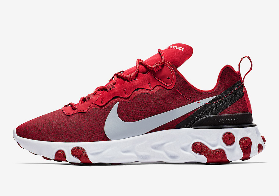 Nike React Element 55 Red BQ6166-601 Release Date