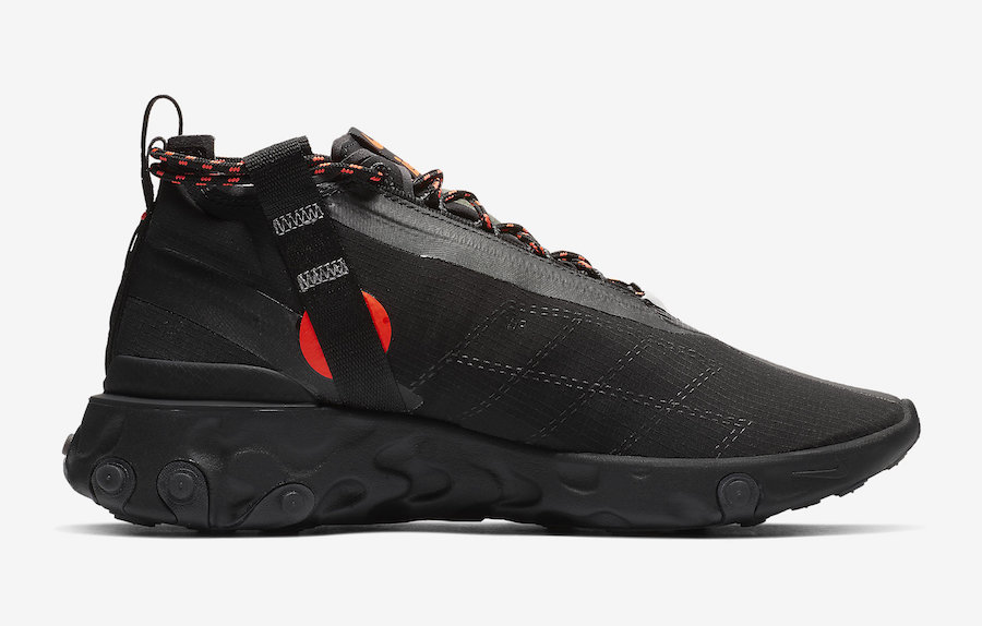 Nike React LW WR Mid ISPA Black AT3143-001 Release Date