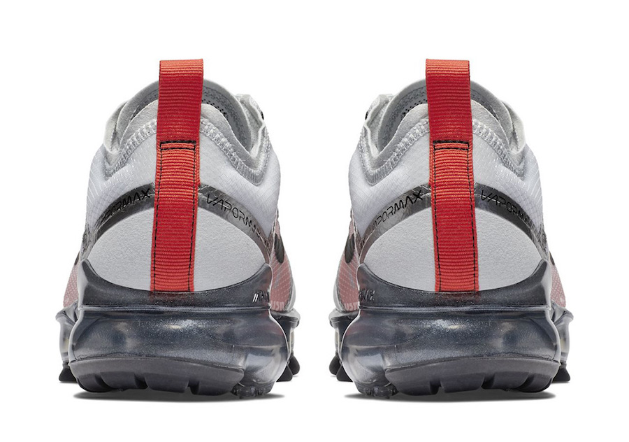 Nike VaporMax 2019 GS Silver White Red Black Release Date