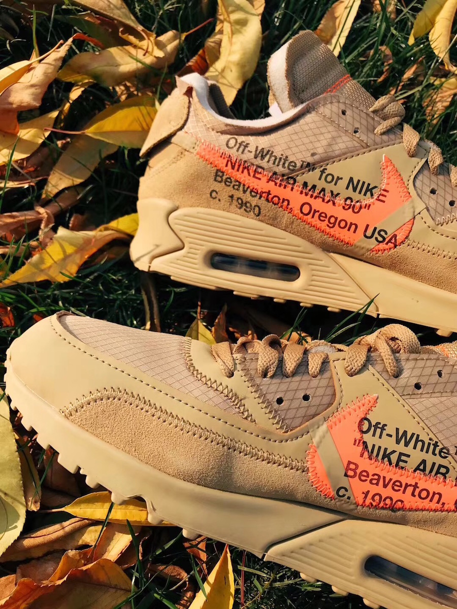 Off-White Air Max 90 Desert Ore AA7293-200 Release Date