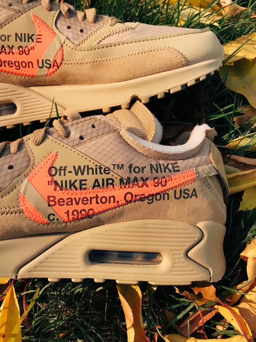Off-White Air Max 90 Desert Ore AA7293-200 Release Date
