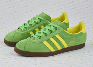 size? x adidas Trimm Master Lime Yellow Release Date